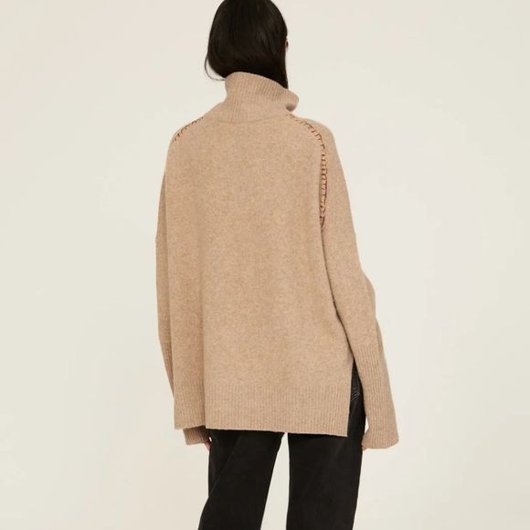 Zadig & Voltaire Give Me Love Oversized Wool Sweater - Picture 5 of 13